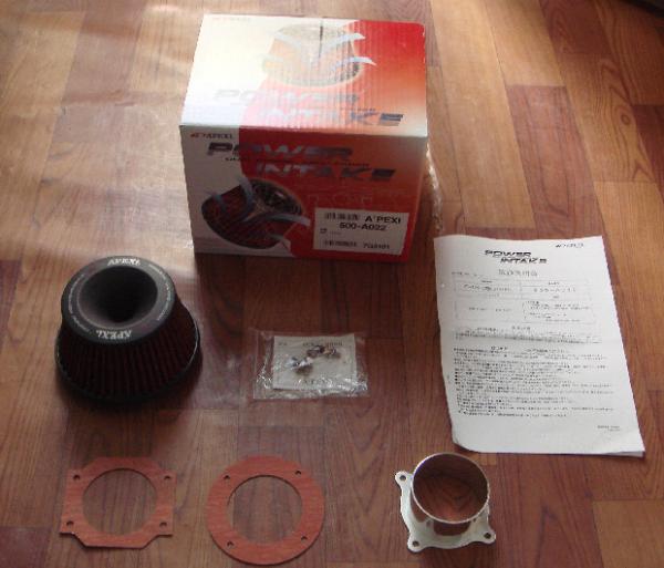 Red Universal Racing Air Filter Necessary Kits / High Performance Car Air Filters