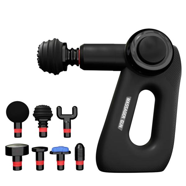 Nano Silica Gel Handle Electric Massage Gun for Muscle Recovery and Pain Relief