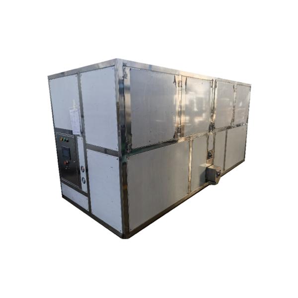 Commercial Ice Block Making Machine with Industrial Compressor 1230x930x2040mm Size