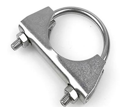 Esgote a braçadeira de tubulação galvanizada 90mm do parafuso de U de aço inoxidável