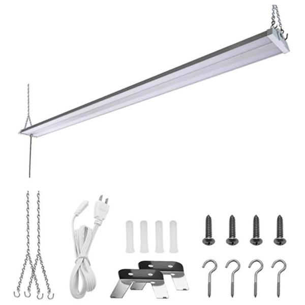 Linkable Led 4 Foot Led Linear Light 100-277V Linear Suspension Lighting