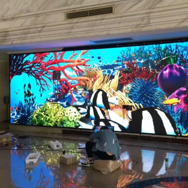 3000W Perimeter Led Screen Wall Panels Display Customized