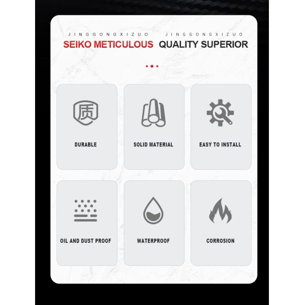 Luces de trabajo para máquinas CNC de aluminio, vidrio templado, IP68, 300 mm, 400 mm, 600 mm