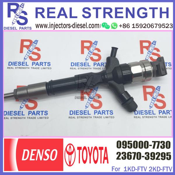 el montaje común del inyector del carril 095000-7720 se utiliza para el inyector común eléctrico del carril de Toyota 1VD 095000-7730 23670-39295