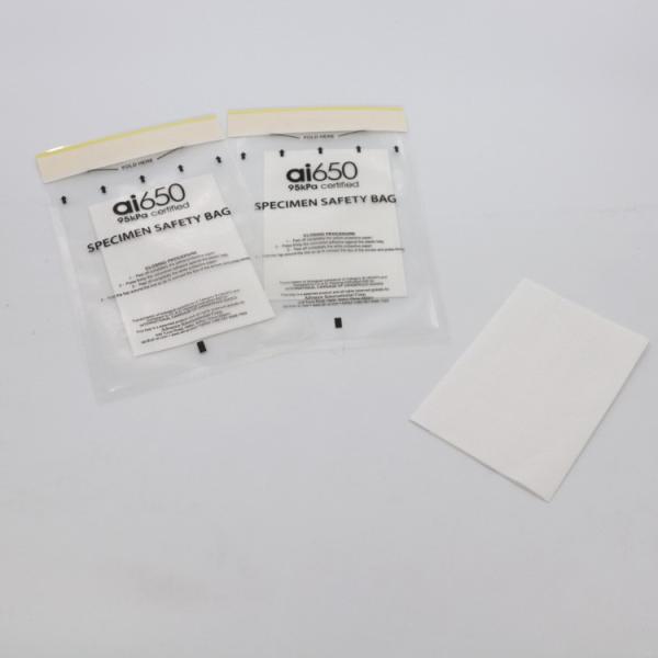 Bolsos modificados para requisitos particulares del transporte del espécimen del Biohazard para el laboratorio