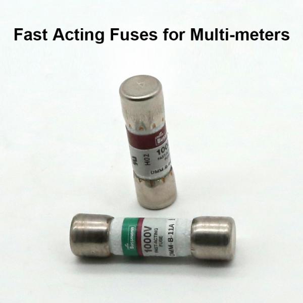Fusíveis de energia industrial de cobre de ação rápida Bussmann DMM-B série DMM-B-44/100 DMM-11A 10kA 0.44A 11A 1000V AC DC DMM cartucho 10x38mm Multimete