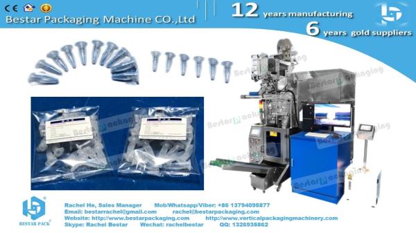 Furniture hardware automatic counting mixing packaging machine with TTO printer