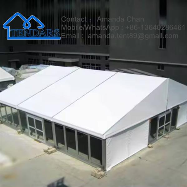 Белый на заказ наружные коммерческие тяжеловесные алюминиевые рамы Структура стены Маркиза палатки для мероприятий