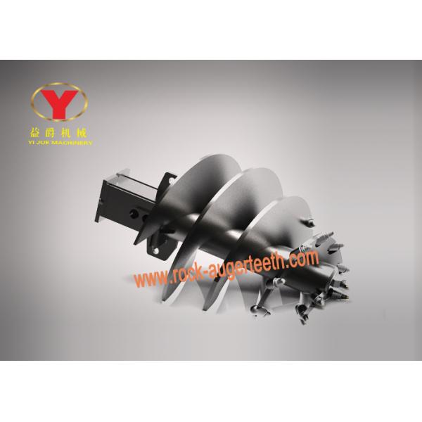 Ground Rock Auger Bullet Teeth , Carbide Cutting Teeth Drilling Sand Bucket