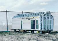 As roulottes da casa pré-fabricada da UE EUA pré-fabricaram Gable Light Steel Foldable House