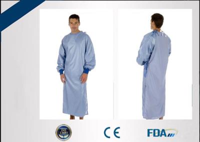 Non Woven Disposable Surgical Gown For Medical Operation / Patient Treatment