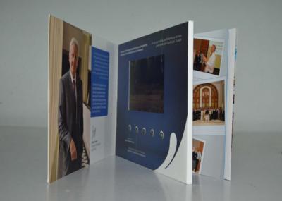 2016 meilleur cadeau d'affaires 7 pouces écran vidéo brochure vidéo livre de marchandisage livret promotionnel