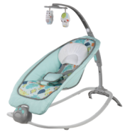 Vibration Infant Rocker Chair Blue Pink Infant Swing And Rocker