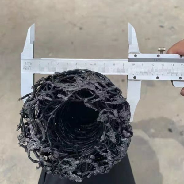 Flexible Plastic Drainage Ditch Geotextile Wrapped Plastic Blind Ditch For Sports Field And Municipal Drainage