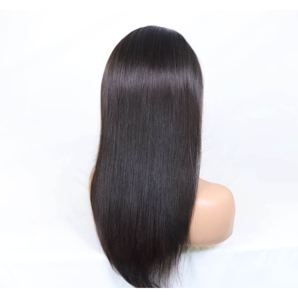 100% RAW Virgin Hair Full Lace Front Glueless Silk Top Silicone Women Pu Medical Wig Human Hair for Alopecia