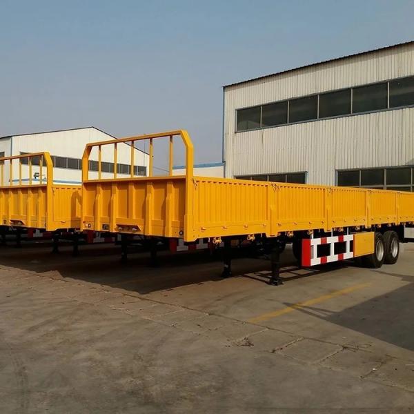 ABS Anti-lock Braking System 60 Tons Bulk Cargo Multi-Function Side Wall Semi-Trailer