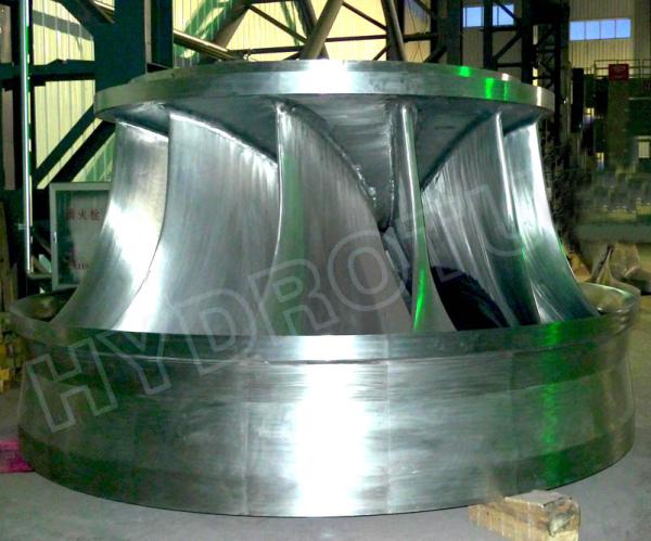 Configurable Francis Turbine Runner Synchronous Speed Governor Assembly Hydropower Turbine Component