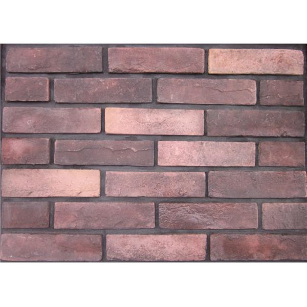 Multicolor Antique Cement Faux Exterior Brick For Apartment / Hospital Building