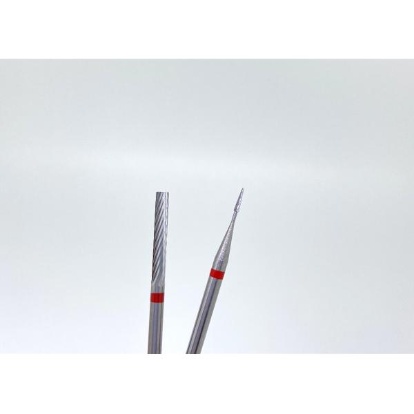 Fine Dental Diamond Burs Tungsten Carbide Plain Cut For Model Casting