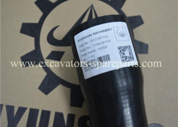 mangueira de borracha macia da água do radiador da mangueira de 11N9-40150 11N8-40021 para Hyundai R305LC-7