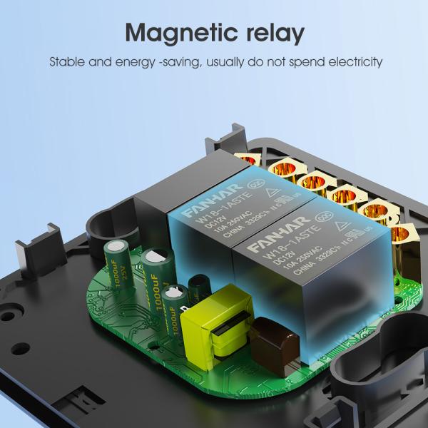 Tuya Zigbee Smart Light Switch – No Neutral Wire, No Capacitor Needed, 100-250V, Voice & App Control, Alexa & Google Home Compatible, EU Touch Switch