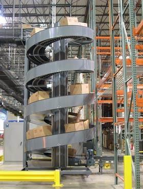 Spiral belt conveyors screw chain conveyors modular belts spiral conveyor