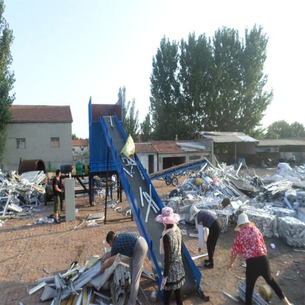 Full Automatic Sheep Carcass Single Shaft Shredder with Finely Equipment