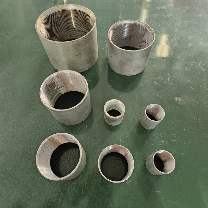 Galvanized EMT Conduit Coupling Straight Electrical Pipe Connector