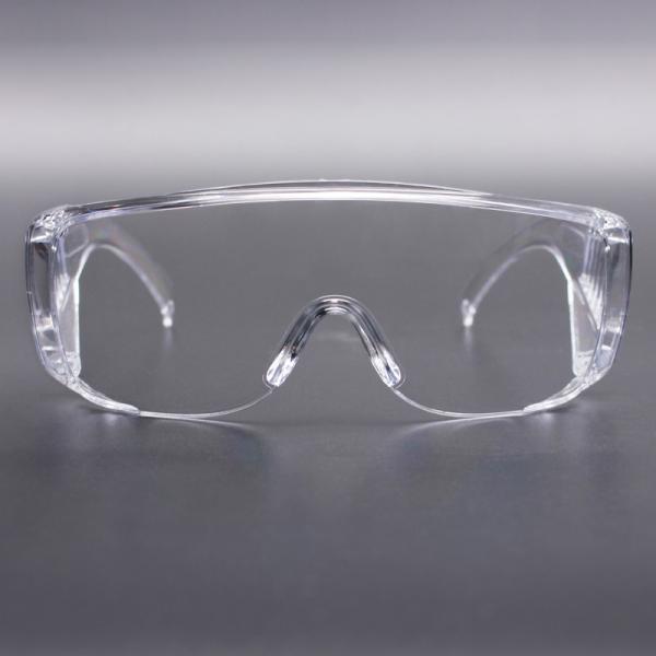 Anti Scratch Medical Safety Glasses / Medical Safety Goggles PC Lens