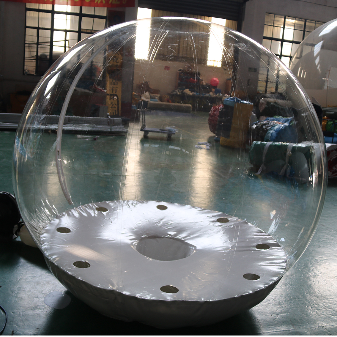 Christmas Decoration Transparent PVC Ball for Whole Sale Dia2m Transparent Bubble House Ball