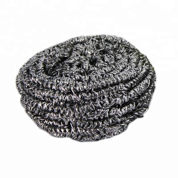 SS410/430 JINKAI Kitchen and Household Pot Cleaning Stainless Steel Scourer Metal Scrubber