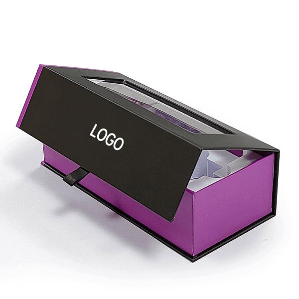 Роскошная магнитная подарочная коробка для зарядного кабеля Power Bank с логотипом на заказ