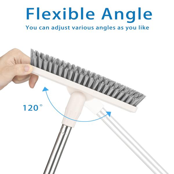 V форменный пол щетинок Scrub щетка с длинной ручкой