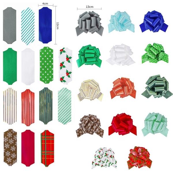 Plastico PP Pull String Arcos de fita para roupas Celebração Suporte Requisitos do cliente
