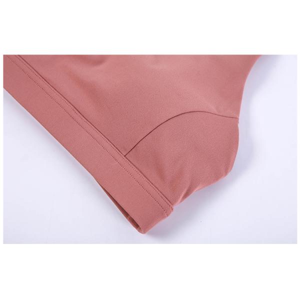 Бюстгальтер спорт противоударных женщин собрал влагу Wicking без стального кольца