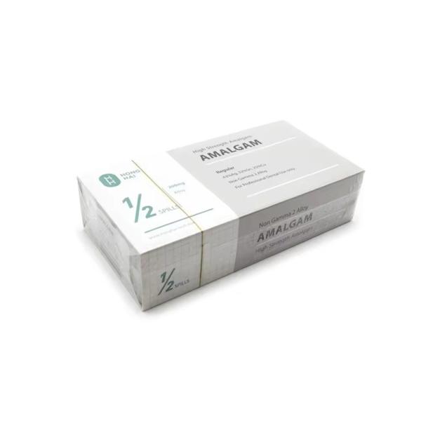 Dental Filling Material Amalgam Capsule 2 Spill 600mg 50pcs/Box Dental Amalgam Capsule