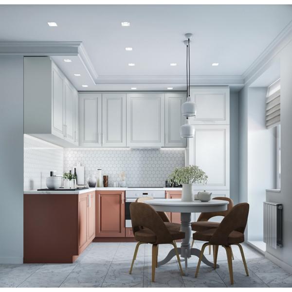 Cabinetes de madera de melamina Diseños de cocina