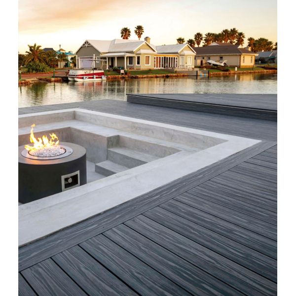 Low Maintenance WPC Decking Boards Designed to Last Typically 25-30 Years Ideal for Durable Outdoor Decking Applications