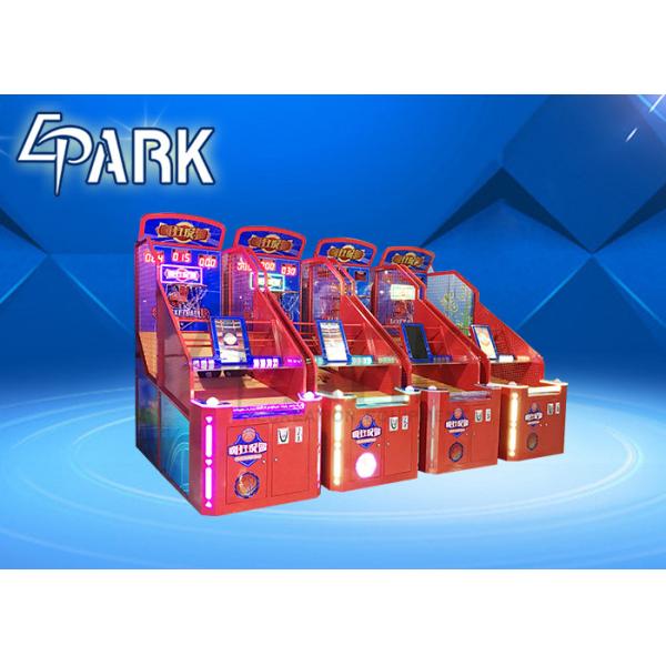 Crazy Indoor Arcade Basketball  hoop coin operated Game Machine For Children / adult