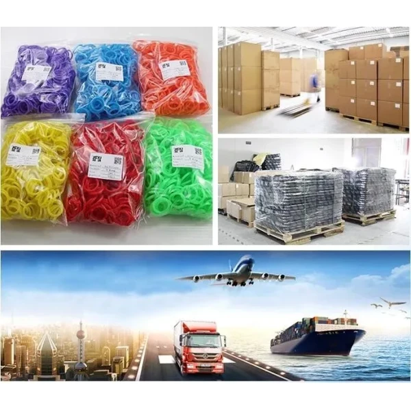 Manufacturer′s Wholesale Silicone O Rings Different Material Standard Sizes Rubber Seal Ring Rubber Products
