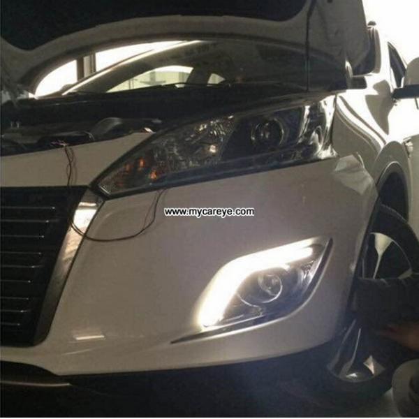 Luxgen SUV 6 DRL LED Daytime Running Lights Car front driving light led