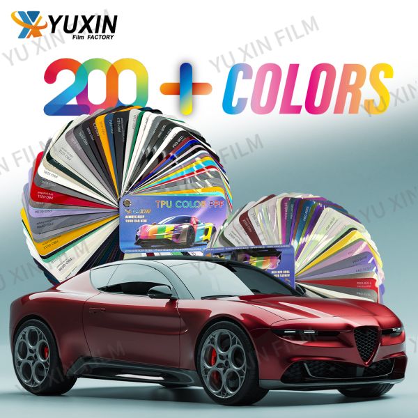 Self Healing Color Change TPU Paint Protection Film 7.5 Mil Hydrophobic Scratch Resistant Car Wrap