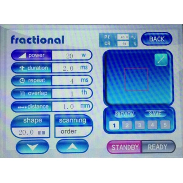 2017 new pixel rf co2 fractional laser /dermatological skin beauty machine