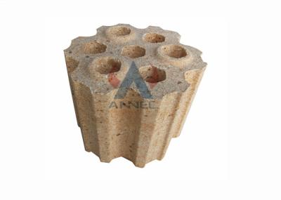 Fornalha contínua do fogo Fe2O3 Clay Refractory Brick For Industry