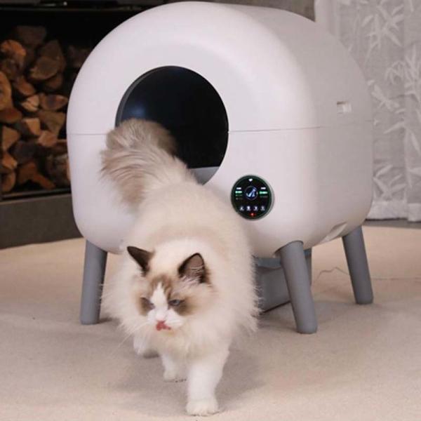 Customizable Pet Smart Automatic Self Cleaning Cat Litter Box Large Capacity