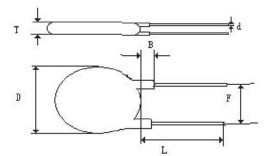 High Frequency 102 Ceramic Capacitor Disc 30KV  For Welding Machine