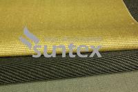 Silicium latéral du tissu un de fibre de verre d'usine de la Chine enduit pour le connecteur flexible de tissu