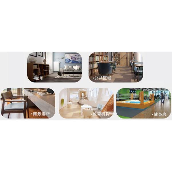 Thickness 1.8mm With Wear Layer Protection LVT Vinyl Flooring