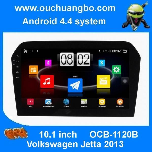 Ouchuangbo car gps navigation big screen android 4.4 for Volkswagen Jetta 2013 support  16GB Flash HD 1024*600 3g wifi