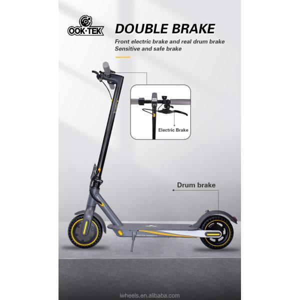 Two-wheel Scooter 8.5 Inch Road EU US Stock E Scooter Adults 30km/h Brushless Motor